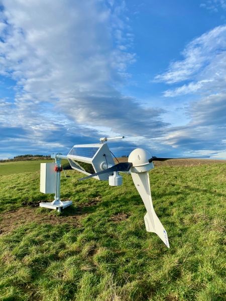 LE-300 Wind Turbine and bespoke solar panels